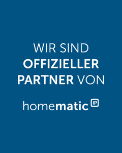 Wir sind offizieller Partner von Homematic